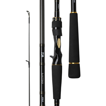 DAIWA达瓦25款LATEO老铁路亚竿海鲈竿翘嘴鳡鱼进口高碳鱼远投竿 - 图2