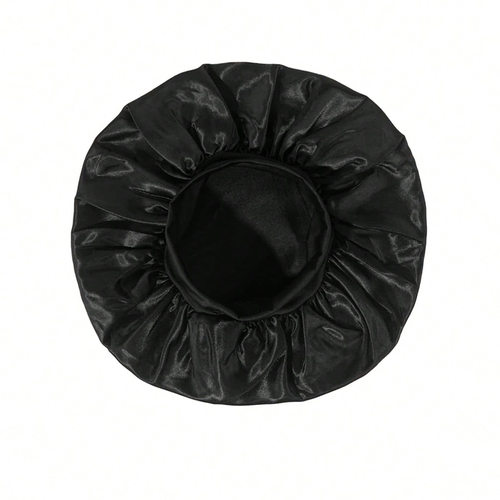 silk hair bonnet Satin Bonnets Cap Night Sleep Hat Hair Bon - 图3