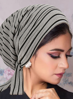 musslilm cap hejab turban hijeb lady scarfhat