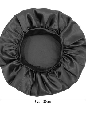 silk hair bonnet Satin Bonnets Cap Night Sleep Hat Hair Bon