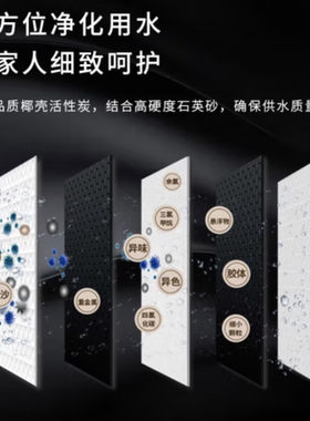 水美乐中央净水器全屋大通量家用商用前置过滤器AM-50220门店同款