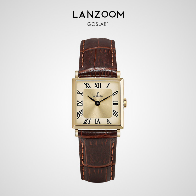 蓝族lanzoom女士女款轻奢小众手表 LANZOOM国产腕表