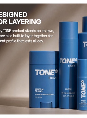 TONE无铝净味香体棒香体露75g