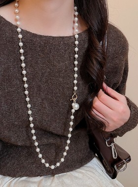 2025年新款气质多层珍珠项链