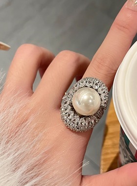 轻奢宫廷风欧美韩系指环