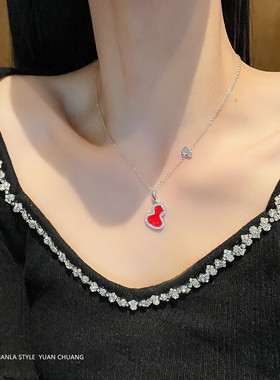 葫芦项链女轻奢高级感