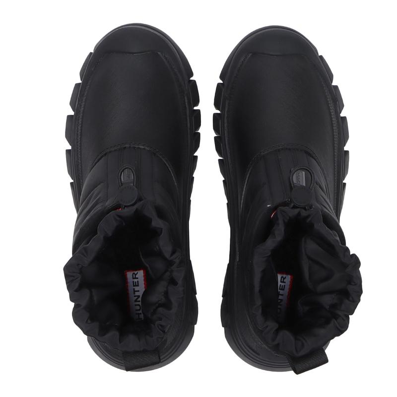 代购Hunter女士雪地靴防水保暖透气中底防滑鞋底拉链设计 - 图2