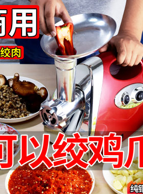 家用小型多功能台式绞肉机