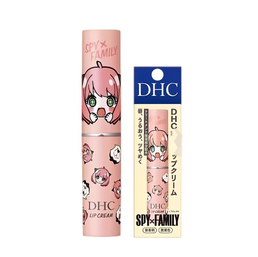 保税 日本本土DHC阿尼亚联名SPYxFAMILY限定橄榄油滋润唇膏1.5g,淘宝优惠券,粉丝福利购,淘宝优惠卷