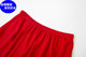 Loose vintage high-waisted fat cotton big red underwear