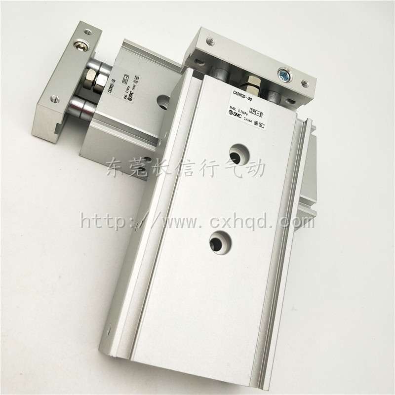 SMC原装双杆气缸CXSM20-10/15/20/25/30/70/80/90/100双轴双联 - 图1