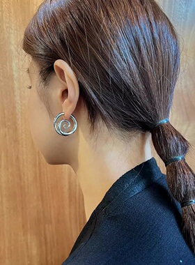 女铜ins风耳环女款日常耳饰