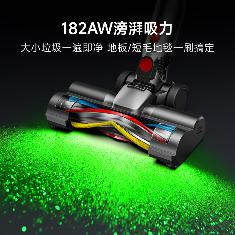 【新品推荐】小狗无线吸尘器自动集尘家用猫毛狗毛吸尘机T15Pro,淘宝优惠券,粉丝福利购,淘宝优惠卷