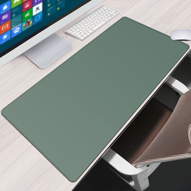 Solid Color Simple Pure Black Mouse Pad