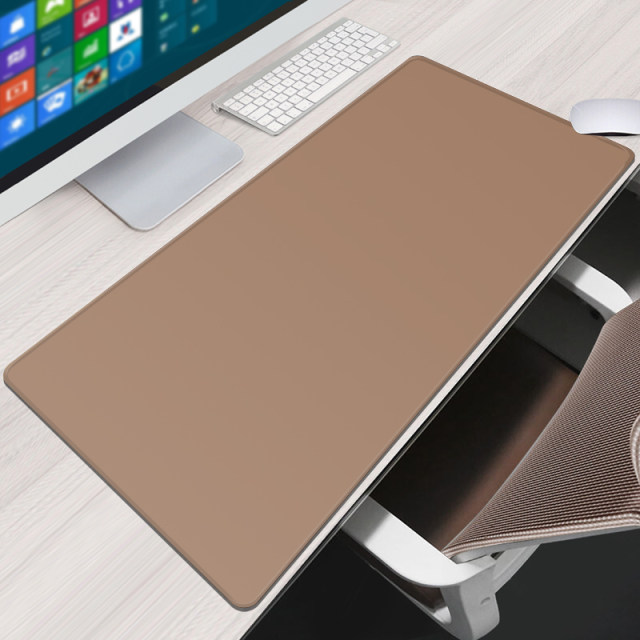 Solid Color Simple Pure Black Mouse Pad