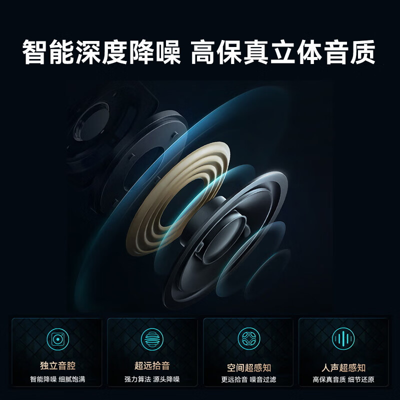 鸿蒙智选海雀智能摄像头3 4K版家用手机远程360度全景高清夜视可通话室内网络监控器看护家庭宠物摄像机