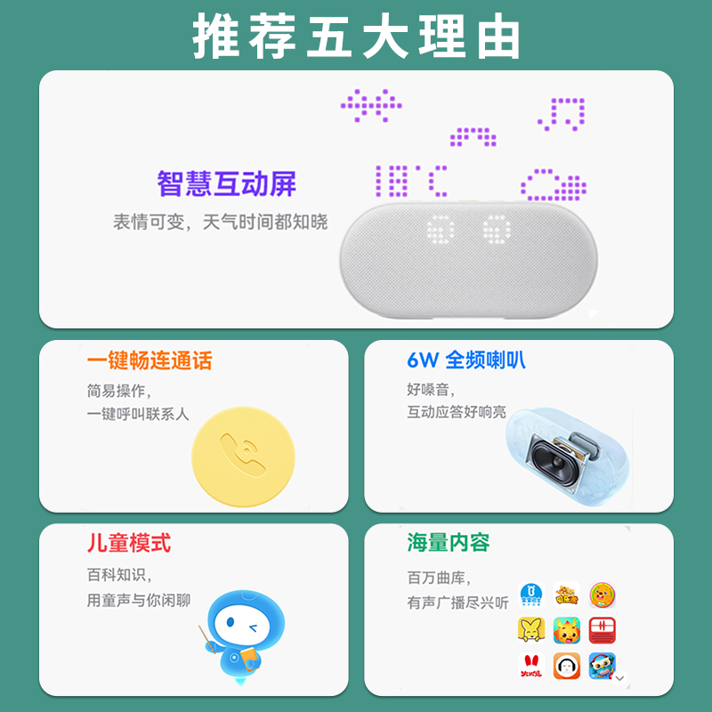 HUAWEI/华为AI音箱2e小艺智能声控家居无线蓝牙音响官方旗舰正品 - 图2