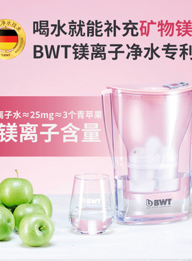德国倍世BWT净水壶缤镁系列自来水过滤器过滤水壶进口2.7升家用