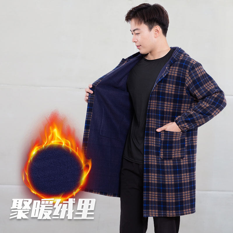 秋冬绒面防污罩衣大人干活穿男工作服加绒女厨房围裙防油耐脏外套,淘宝优惠券,粉丝福利购,淘宝优惠卷