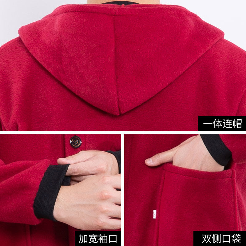 秋冬绒面防污罩衣大人干活穿男工作服加绒女厨房围裙防油耐脏外套,淘宝优惠券,粉丝福利购,淘宝优惠卷