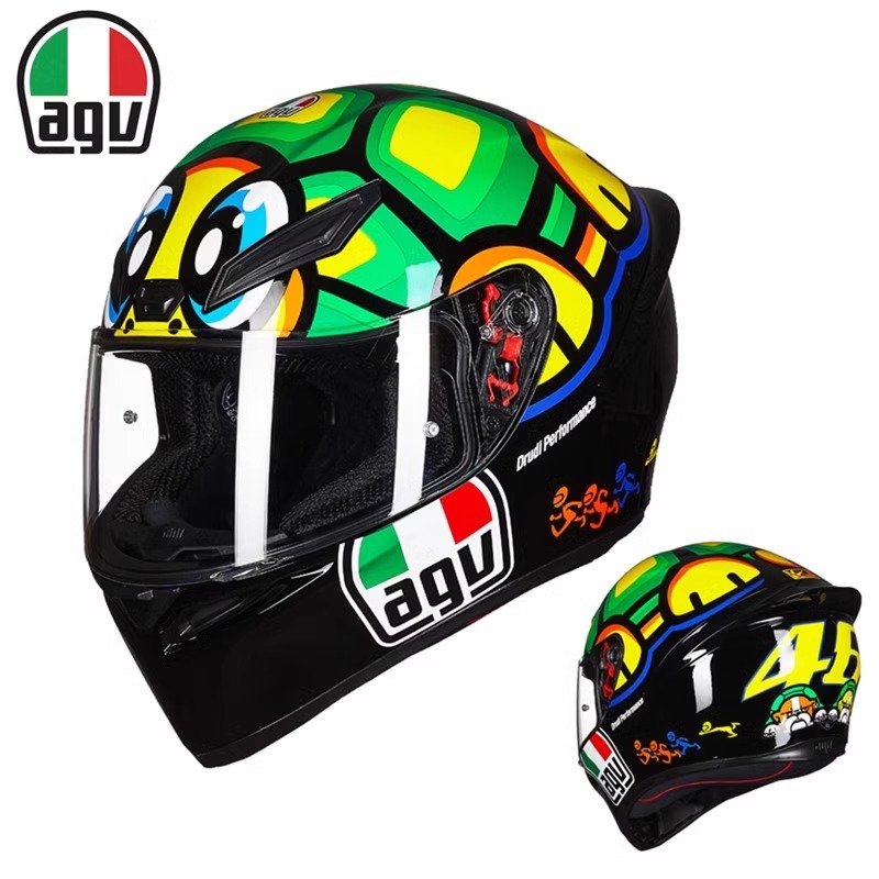 车迷辰 AGV K1摩托车头盔机车K1S全盔四季跑盔通勤盔全覆式安全帽-图2