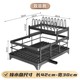 2024 new self-draining bowl rack drain rack bowl plate rack
