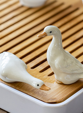 陶瓷田园客厅书房盆景茶宠