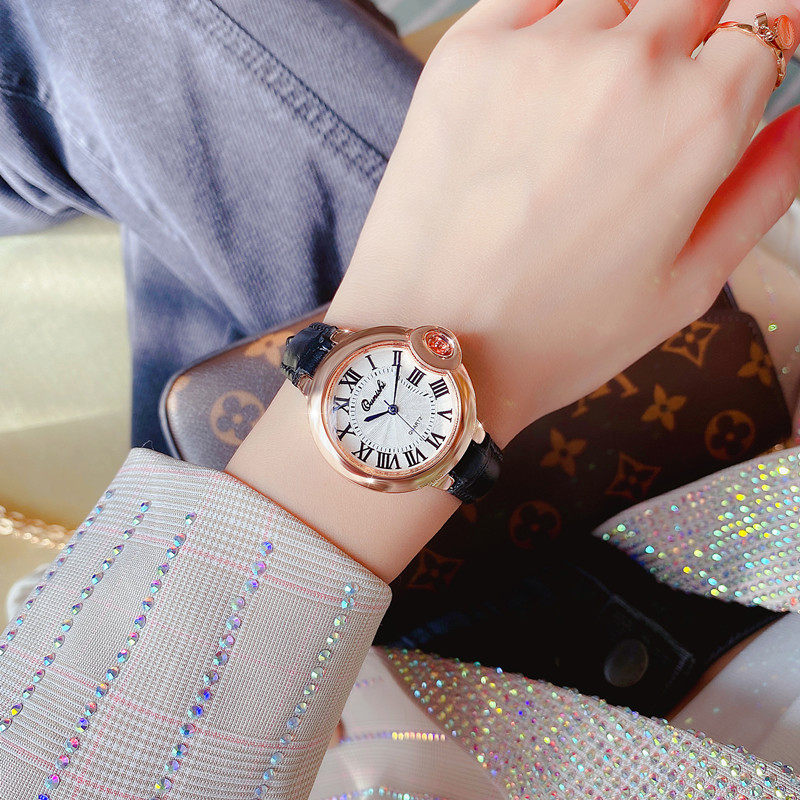 蓝气球时尚高级感轻奢小众2021手表 欧妮诗国产腕表