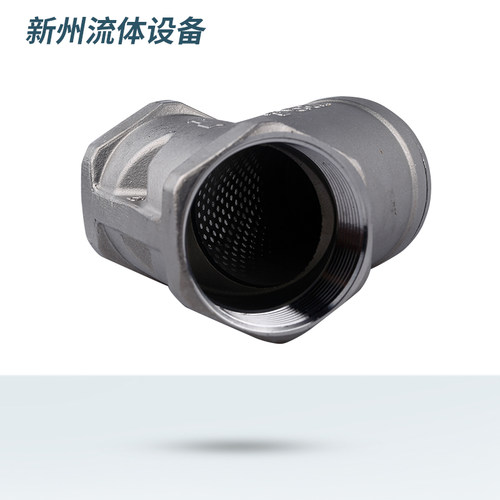 新州304不锈钢Y型过滤器内丝过滤管道水管连接丝扣阀门DN25四分 - 图2