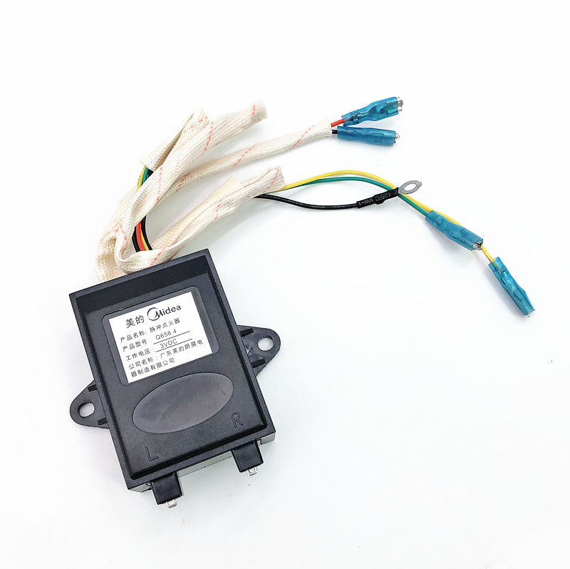 Original Midea gas stove pulse igniter Q658.4 embedded gas stove accessories pulse controller