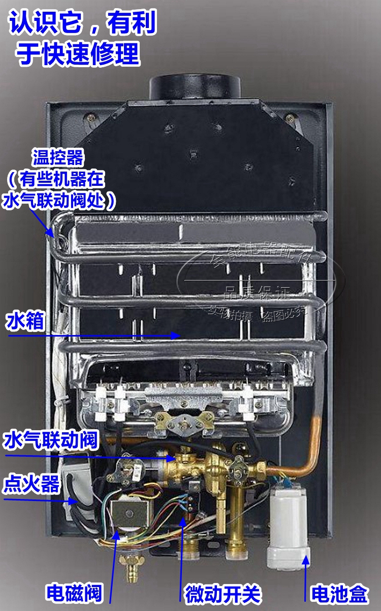 适用于三角/万和/万家乐热水器DC3V ZD配件燃气热水器电磁阀磁吸-图3