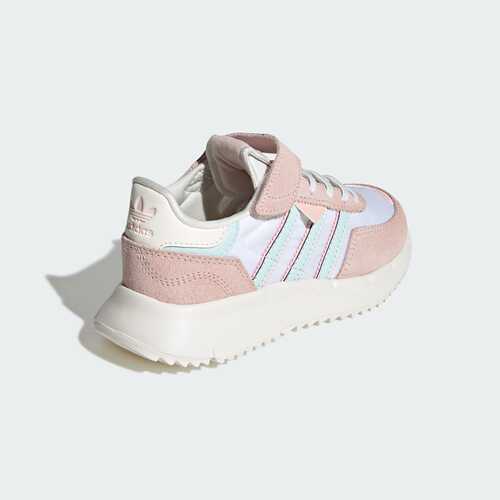 Adidas/阿迪达斯 儿童三叶草 SHOES 经典魔术贴运动鞋 JR7990 - 图3