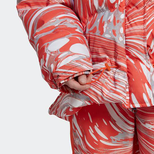 Adidas/阿迪达斯 女子 SMC 运动休闲宽松连帽棉服 HI6087