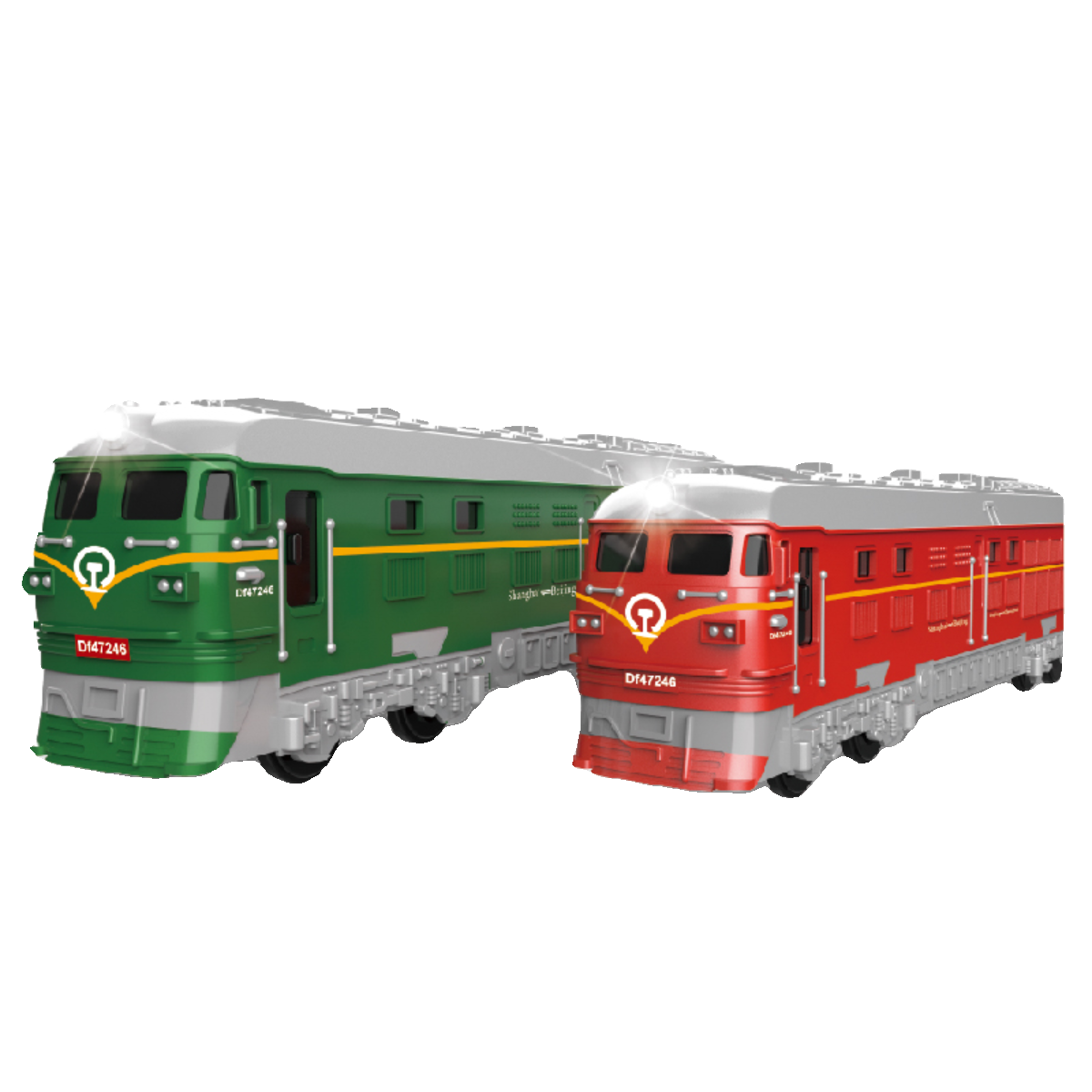 仿真惯性声光绿皮火车老式高铁列车灯光音乐儿童玩具生日礼物,淘宝优惠券,粉丝福利购,淘宝优惠卷