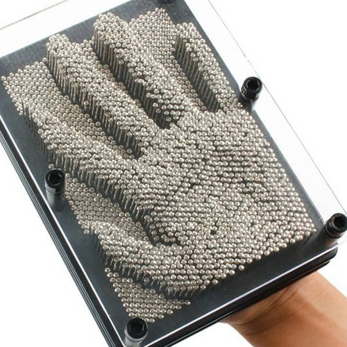 3D针画百变针雕手模新奇减压玩具摆件桌面六一节儿童玩具生日礼物 - 图0