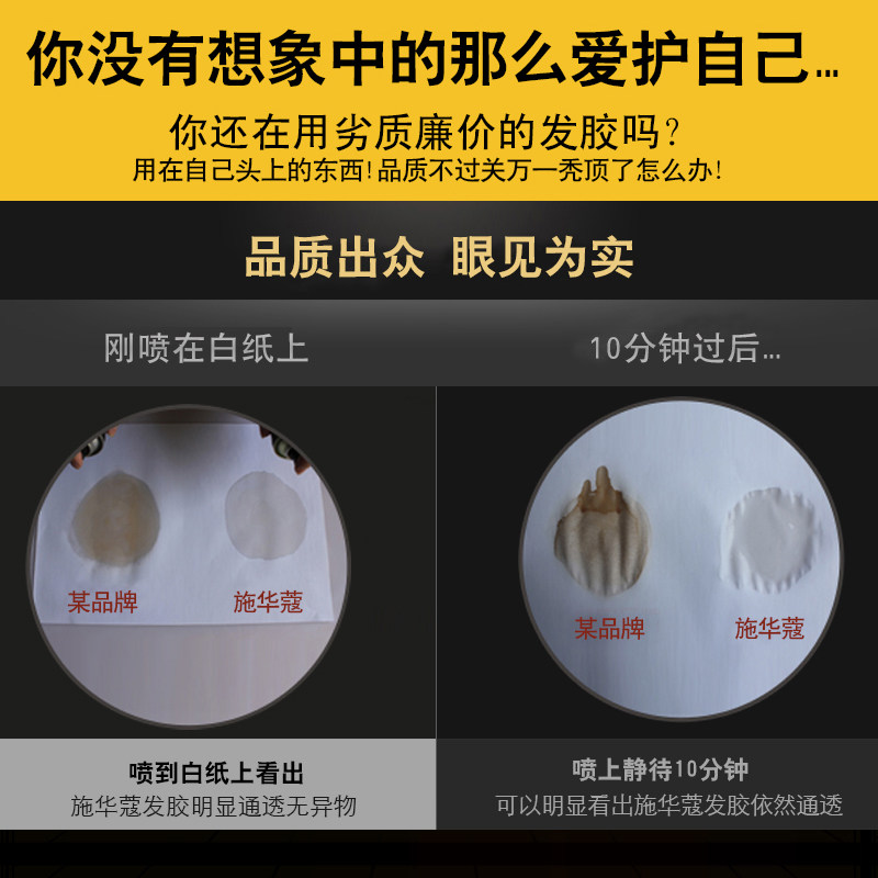 施华蔻定型喷雾男女士定碎发啫喱水 晓然化妆品头发造型