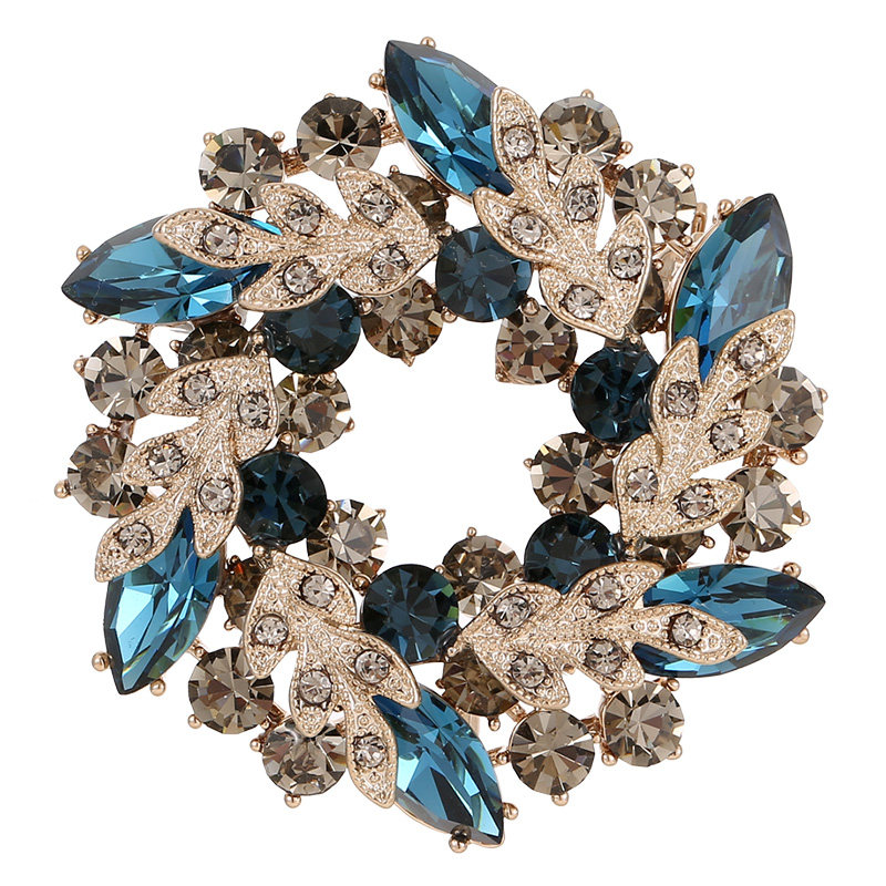 【紫罗兰正版】羽环胸针高档女个性花朵款胸花别针生日礼物潮,淘宝优惠券,粉丝福利购,淘宝优惠卷