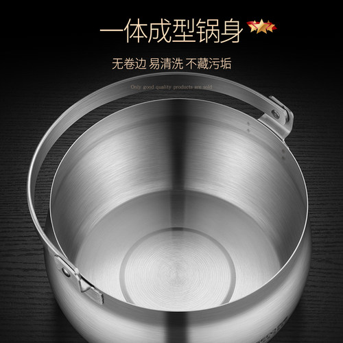 吉度猪油罐304不锈钢家用厨房带滤网油锅带盖装油盆大容量荤油罐 - 图2