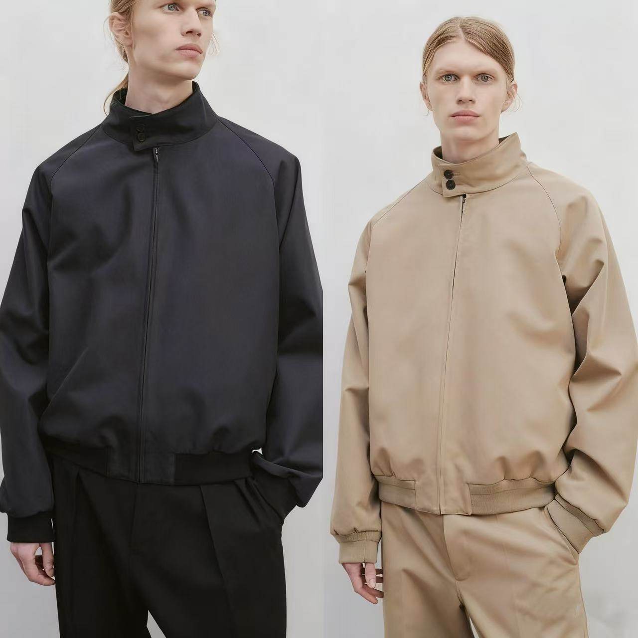 MRLEE's independent style, smooth and luxurious tailoring, smart and relaxed silhouette, Harrington jacket