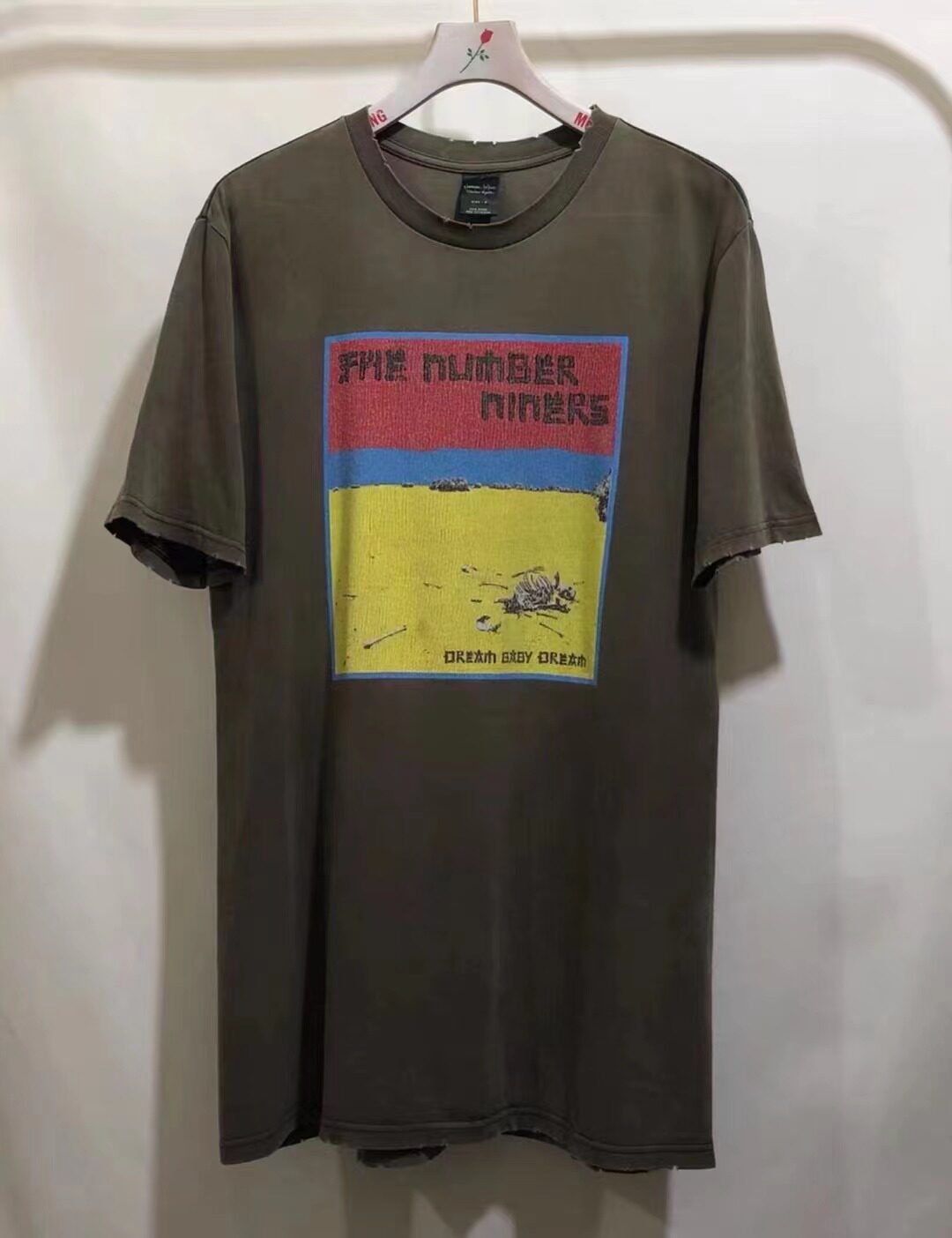 Number (N)ine Sonic Youth Parody Tee – Washed Brown
