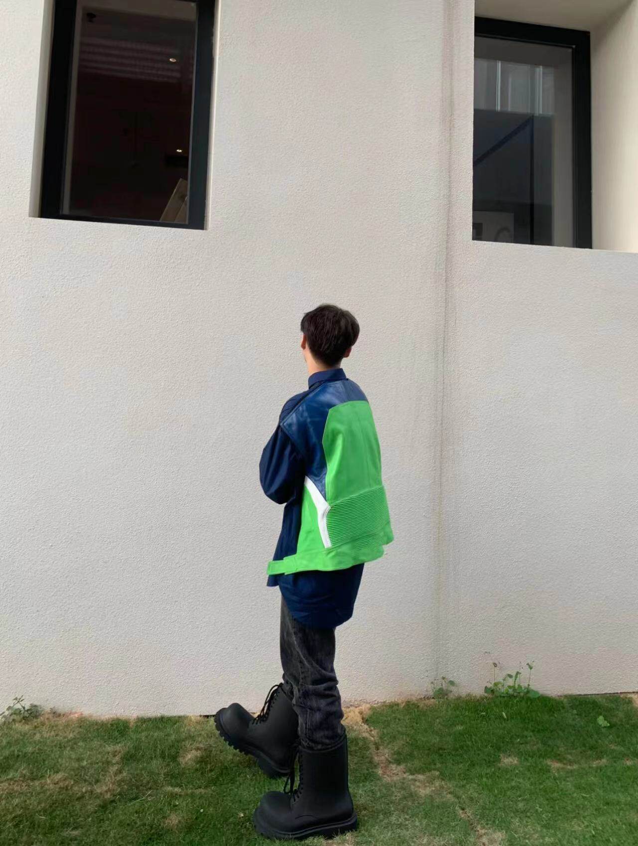 MRLEE independent style 17AW racing suit explosive single product Capper upper body extinct style