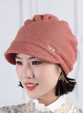 八角帽贝雷帽女休闲帽女秋冬