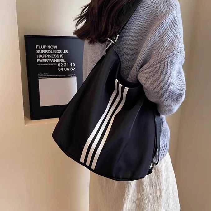 帆布包女一包三用背包2025新款双肩单肩斜挎大学生上课通勤托特包,淘宝优惠券,粉丝福利购,淘宝优惠卷