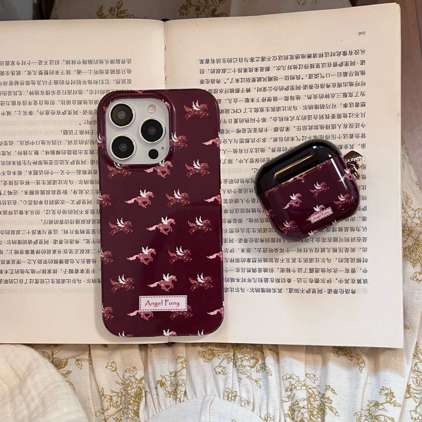 天使小马适用于Airpodspro3保护套AirPods4耳机套aipods2/AirPodspro2苹果airpods3菲林光面可爱秋冬耳机壳,淘宝优惠券,粉丝福利购,淘宝优惠卷