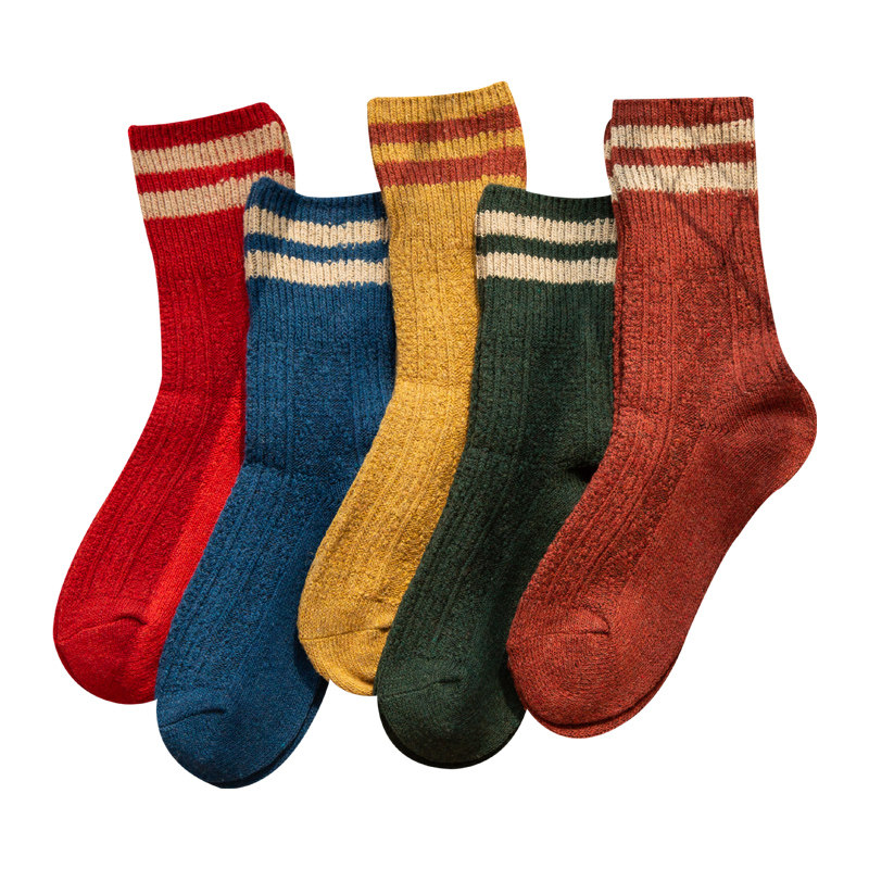 秋冬季产妇冬天睡觉松口月子中筒袜 洁百雅短袜/打底袜/丝袜/美腿袜