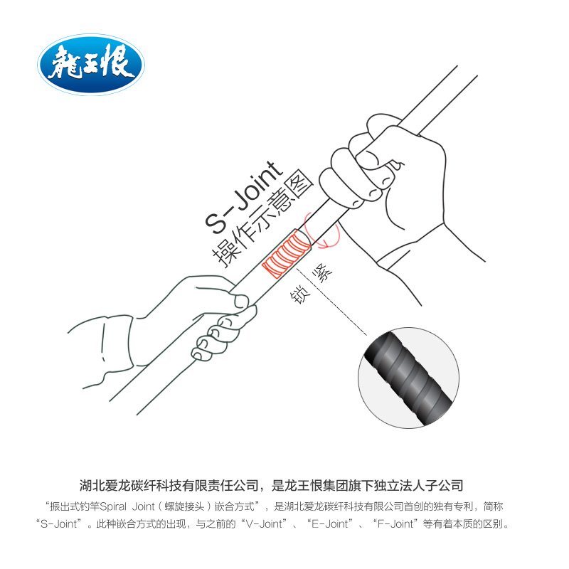 龙王恨爱龙碳纤强龙竞技鱼竿28调台钓竿渔具日本进口碳布工厂直发 - 图3