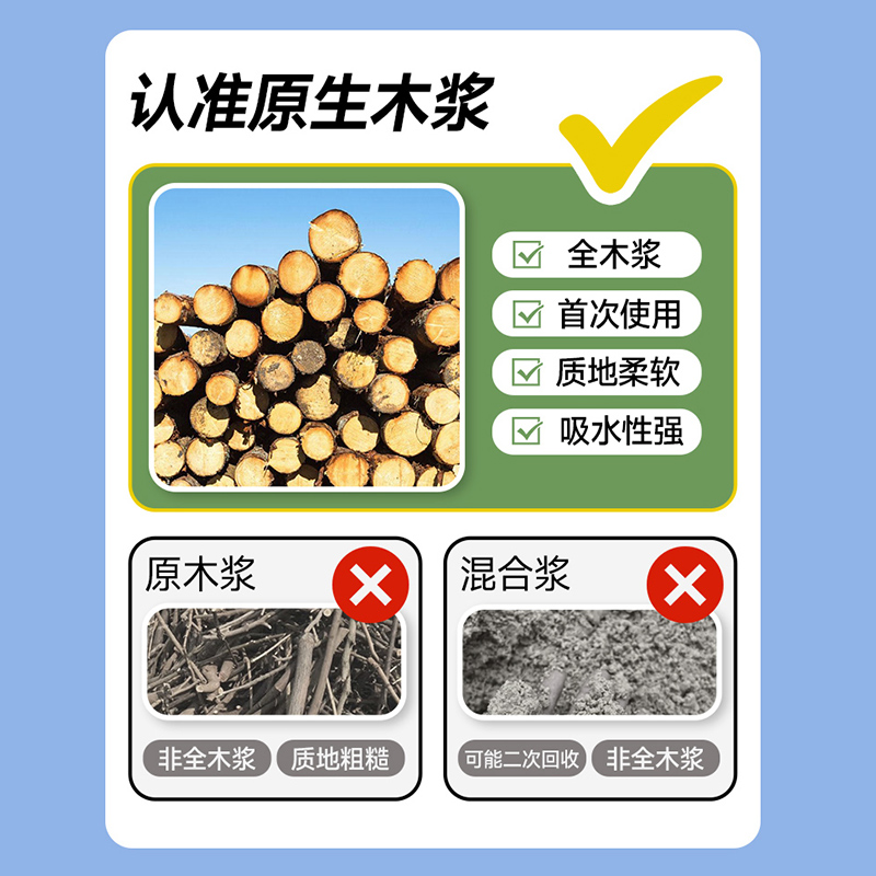 思景木浆抽纸整箱家用纸巾实惠装母婴适用面巾纸餐巾纸抽卫生手纸
