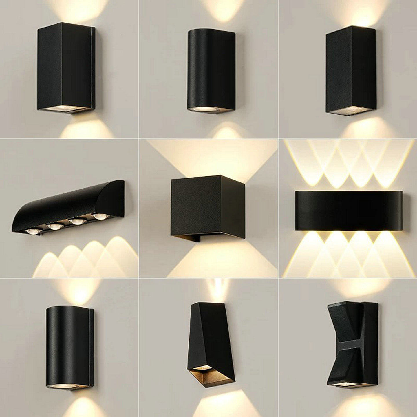 简约户外壁灯防水别墅庭院花园围墙阳台床头氛围灯门头LOGO墙射灯,淘宝优惠券,粉丝福利购,淘宝优惠卷