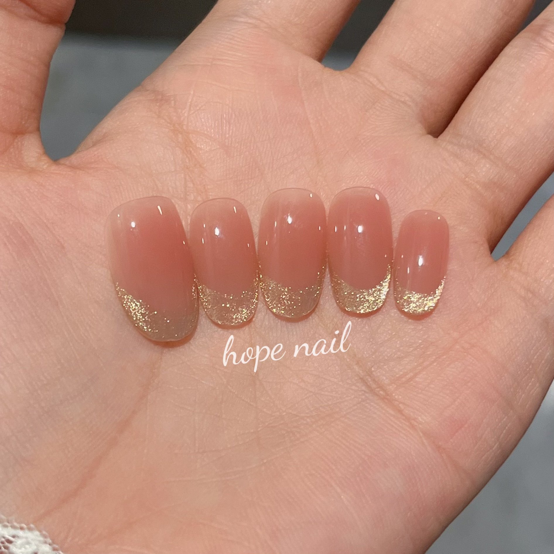 【秋日茶会】高品质纯手工穿戴甲法式腮红金色猫眼纯欲风美甲成品,淘宝优惠券,粉丝福利购,淘宝优惠卷