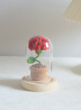 手工编织diy花束向日葵康乃馨